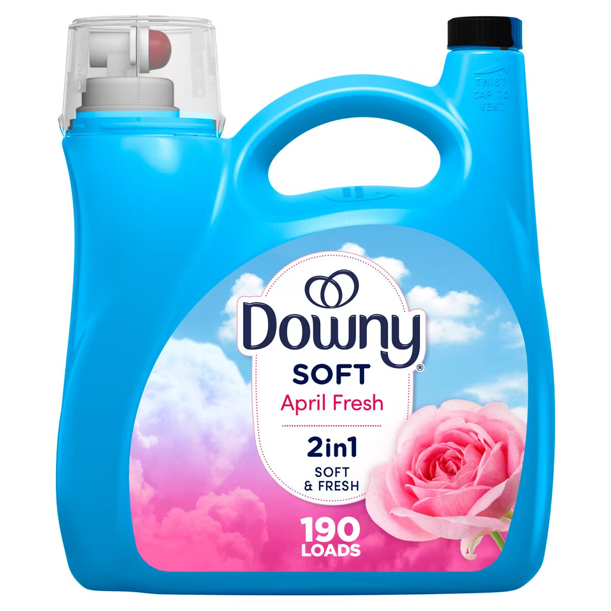 Downy Soft April Fresh 2-1 140 OZ 190 Loads