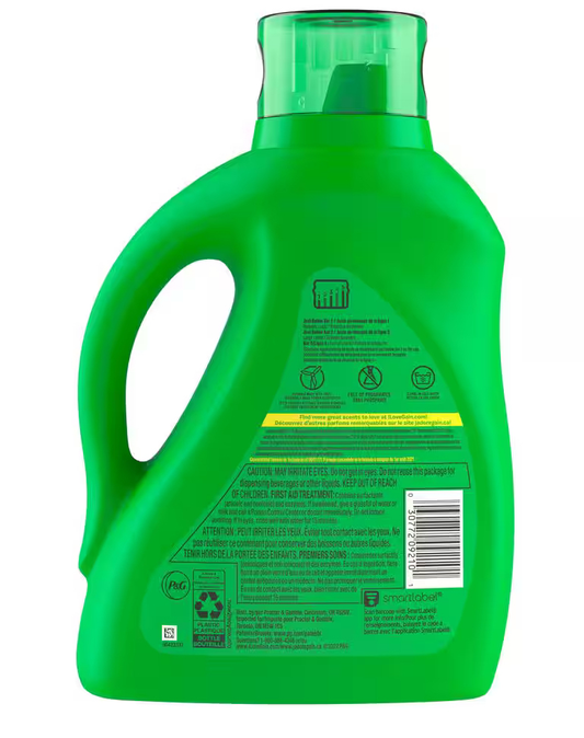 Gain + Aroma Boost Original Scent 88 OZ 61 Loads