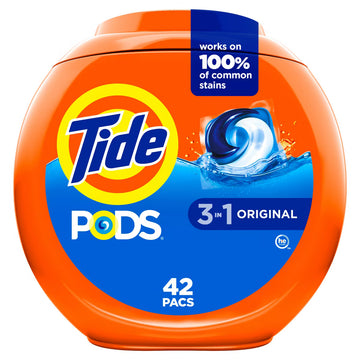 Tide 3-in-1 Original Pods 42 Pacs