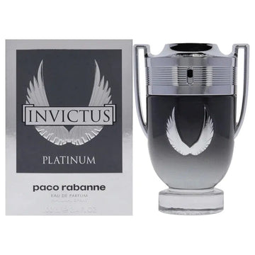 Invictus Platinum By Paco Rabanne For Men 3.4oz EDP Spray