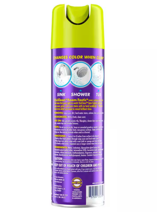 OxiClean™ Foam-Tastic™ Bathroom Cleaner – Fresh Scent