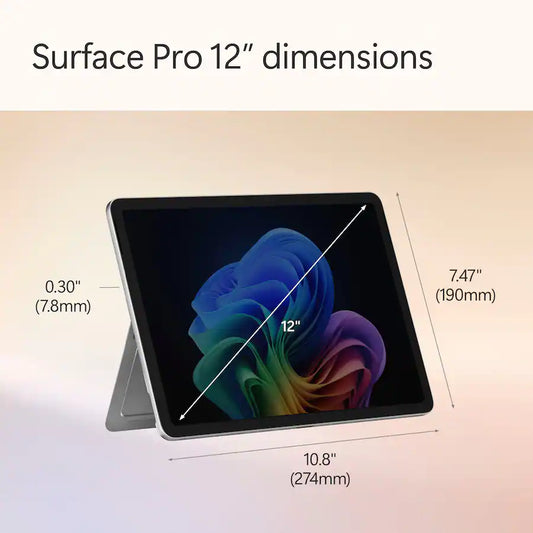 Microsoft Surface Pro Copilot+ PC 12" Touchscreen + Keyboard Bundle